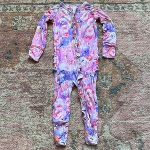 Bums and Roses Halloween convertible romper